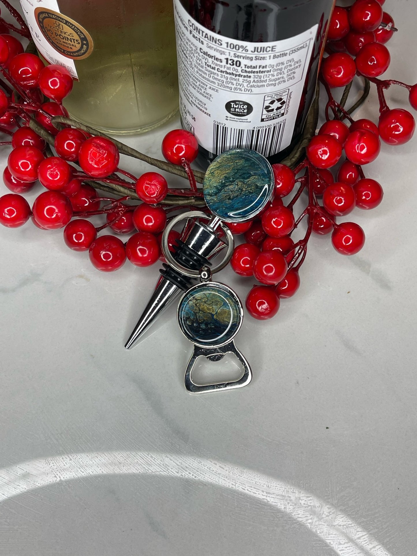 Wine Stopper and Bottle Opener sets