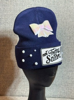 Not Today Satan Beanie