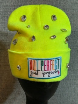 Not Perfect just Forgiven Beanie