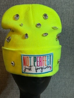 Not Perfect just Forgiven Beanie