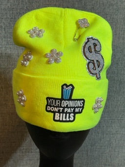 Don't Pay My Bills Beanie