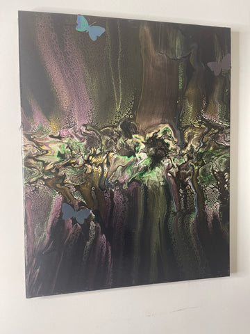 Midnight Blooms(16x20)