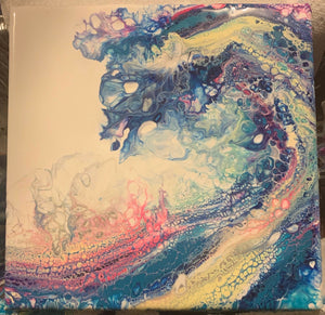 Blue and Pink Wave